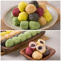국산 찹쌀 오색경단 20g 25입 한입크기 간식