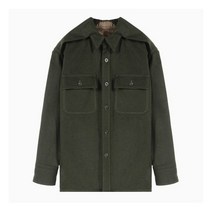 [메종마틴마르지엘라] (당일) 22FW 메종 마르지엘라 스티치 포켓 카키 울 셔츠 S30D