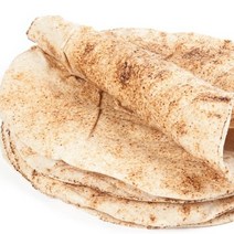터키 라바쉬 피타(터키난Naan) 8인치 화덕 씬피자 도우 Khobez Arab Bread, 54g, 32개