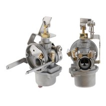 Tohatsu 닛산 2 스트로크 3.5hp 2.5hp 엔진 용 2x 보트 기화기 #3D5-0310, 금속, 실버