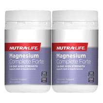 뉴트라라이프 마그네슘 컴플리트 포르테 120 캡슐 X 2개, 1세트
