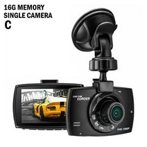 대시 캠 블랙 박스 자동차 Dvr 카메라 비디오 레코더 뷰 후면 사이클 미러 녹화 상자 렌즈 I4n0, [03] Black 16G, 03 Black 16G