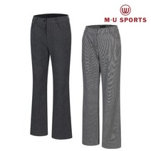 엠유스포츠 여성 잔체크 팬츠 MU21522SL03