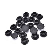 특수볼트20PCS 블랙 육각 소켓 알렌 볼트 나사 너트 헤드 커버 캡 보호기 패스너 M5-M24, 01 M5