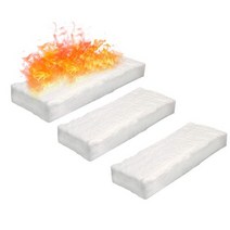 난연재 내화단열재 3pcs 세라믹 섬유 담요 양모 스폰지 30x10x1.5/2.5cm 방지 절연 코튼 전나무 Fire 안전 바이오 화재 홈 Accesso, CHINA, 30x10x1.5cm