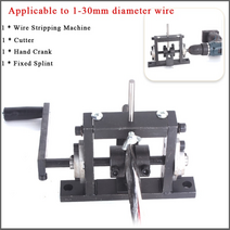 전선 탈피기 수동 휴대용 와이어 스트리핑 머신 스크랩 케이블 필링 머신 스트리퍼 핸드, 협력사, 유형 3