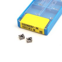 공구 CNC 터닝 인서트 알루미늄 블레이드 카바이드 선반 커터 CCGT060204 CCGT09T304 CCGT120402 AK H01 구리 목재용, 01 CCGT060202 AK H01