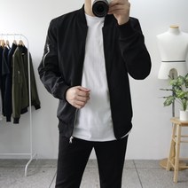 남자 MA-1 봄 가을 커플 항공 점퍼 블루종