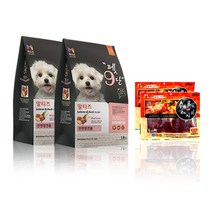 목우촌 펫9단 말티스 전용사료 전연령용 1.8kg x 2개 +고급쉐프300g, 3.6kg