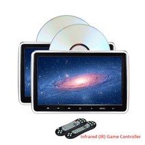 2열 후석 안드로이드 모니터 DMB TV DVD D 헤드레스트 모니터 안드로이드 모니터차량용 자동차시트 hdmi 자, 09 2x r DVD With IR