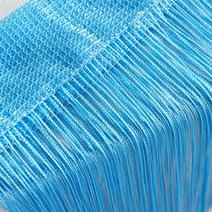 원룸공간분리 인테리어가벽 사이트 레이아웃 솔리드 컬러 커튼 용품 호텔 션 기본 투명 거실, [01] 100X200cm, [01] Threading rod, [17] 하늘색