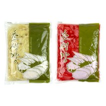 10세트한정특가 자연미가 초생강 1.3kg x1팩 /백초생강 적초생강 생강초절임 맛있는반찬, 2. 적초생강 1.3kg x 1팩