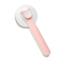 코모코모 반려동물 뽀송 원터치 브러쉬, 핑크