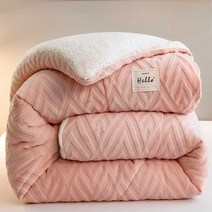 양모이불 6D 겨울 이불솜 울 수면 화이트 차렵이불