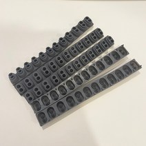Yamaha KB220 용 전도성 고무 접촉 스트립 KB320 KB280 KB281 DGX200 DGX300 DGX500 DGX205 버튼 D 패드