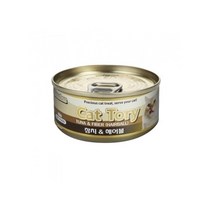 프리미엄 캣토리 고양이 캔 참치 헤어볼 80g, 단품