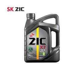 지크 ZIC X7 5W30 SP 4리터 합성유 엔진오일