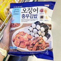 일미 바로요리 오징어 충무김밥 세트 296g x 1개, 아이스박스포장