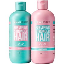 Hairburst 컨디셔너 샴푸 세트 무파라벤 각350ml