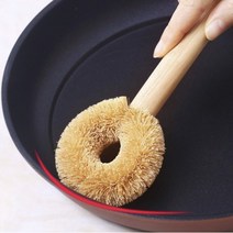 코코도넛 브러쉬 와플팬 세척솔, 코코넛 롱브러쉬