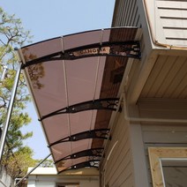 캐노픽스 1270X7800 비가림 차양 비막이 차광 렉산캐노피 테라스꾸미기, 회색틀 그린렉산