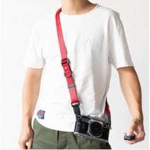 캐논 소니 니콘 후지 필름 미러리스 DSLR 컴팩트 카메라 길이조절 퀵슬링 넥스트랩, 고리형-다크그린