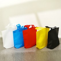 디더스트백 03 부직포가방 스탠드형 10장-타포린백 쇼핑백 파우치, 3호_45X33(10장) 4.옐로우