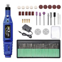 5속도 조절 전기 조각 펜 미니 드릴 로타리 도구 연삭 세트 다기능, CHINA, blue-58pcs, EU, 03 blue-58pcs_02 EU