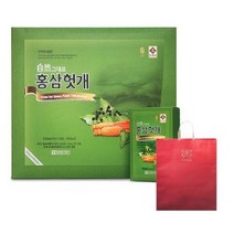 천제명홍삼 홍삼 헛개 30개입 + 쇼핑백, 70ml, 30포
