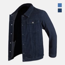 스타일에스 DW 남자 데일리 포켓 카라 데님자켓