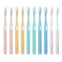 엔칫솔 잇몸 임산부 치과 부드러운 미세모 교정용 어금니 치석제거 친환경 앤칫솔, 소프트 세트 (10개), 1개, 10개입