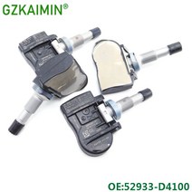 신타이어 압력 센서 52933-D4100 TPMS Optima Sportage Sorento Genesis Ioniq Niro VELOSTER G90 1PCS, 한개옵션0