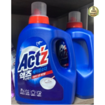 액츠 퍼펙트 베이킹소다 액상세제 본품, 2.5L, 2개