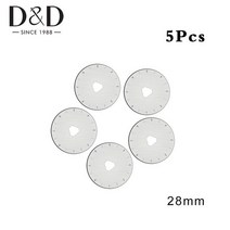 28MM 로터리 커터 나이프 안전 블레이드 패브릭 원형 커팅 패치 워크 가죽 공예 퀼트 재봉 도구, [02] 2