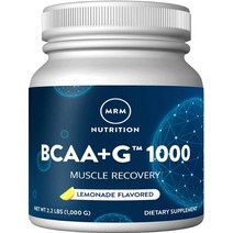아미노산BCAA + G 1000 아미노산 레몬에이드 맛 1000 g 비타민b6 마그네슘 류신 글루타민 아이소류신 발효물 플라스틱용기 엠알엠