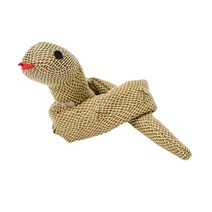 GHSHOP 뱀 모양 강아지 스니핑 먹이 지루한 긴 30inch에서 탈출, 76cmx6cmx4cm, 올리브 그린, 폴리에스터