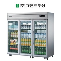 우성 65박스 냉동고 유리도어 영업용냉장고 간냉식 업소용 WSFM-1900DF(3G)