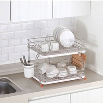 두패밀리 스텐 식기건조대 2단, 단일