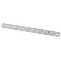 15cm 쇠자 철자 방안자 컷팅자 직자 일자형자 스틸자 제도자 설계 세탁소 수선집