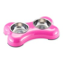 식기 분리세척 가능 중소형견 더블식기 소형견식기 애견밥그릇 밥통