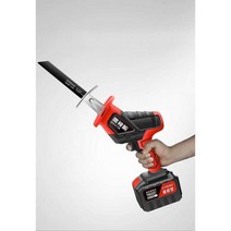 컷소 컷쏘 전기톱 전동 휴대용 다목적 무선 목공 충전, 128VF ( 배터리 2개)