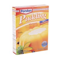 Pondan 퐁당 푸딩 믹스 망고 200gr (1팩), 200g, 1개