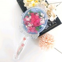 돌봄교실 노인복지센터 미술수업 프리저브드 플라워 DIY 빗 만들기 유치원 가정보육