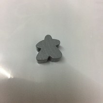 발목 스트레칭보드나무 휴머노이드 Meeples 폰 체스 조각 28 개 카카카손 보드 게임 액세서리용 14 색 표, 06 Gray