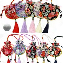 (주)파앤카코리아 차걸이 홀인원 복주머니, 고급형-빨강