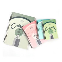 아트앤디자인 고급크로키북 105g, B5