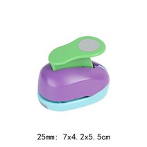 천공기 펀치 사무용품91625mm 스크랩북 펀치 메이커 크리 에이 티브 키즈 스크랩북 종이 커터 엠보싱에 대한 귀여운 원형 펀치 diy 공예 구멍 펀칭기, 25mm