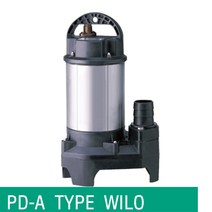 윌로 배수 수중펌프/PDV-A750M 950W, 1개