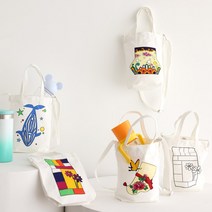 [홈앤스쿨] 두근두근아트 DIY 텀블러백 만들기, 고래