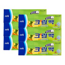 크린랩 크린백 30x45cm (100매) x 6개, 100개입